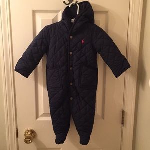 Ralph Lauren Baby Boy 6 month snowsuit